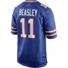 Miesten Buffalo Bills NFL Pelipaita Cole Beasley 11 Nike Royal 2021 NFL Draft